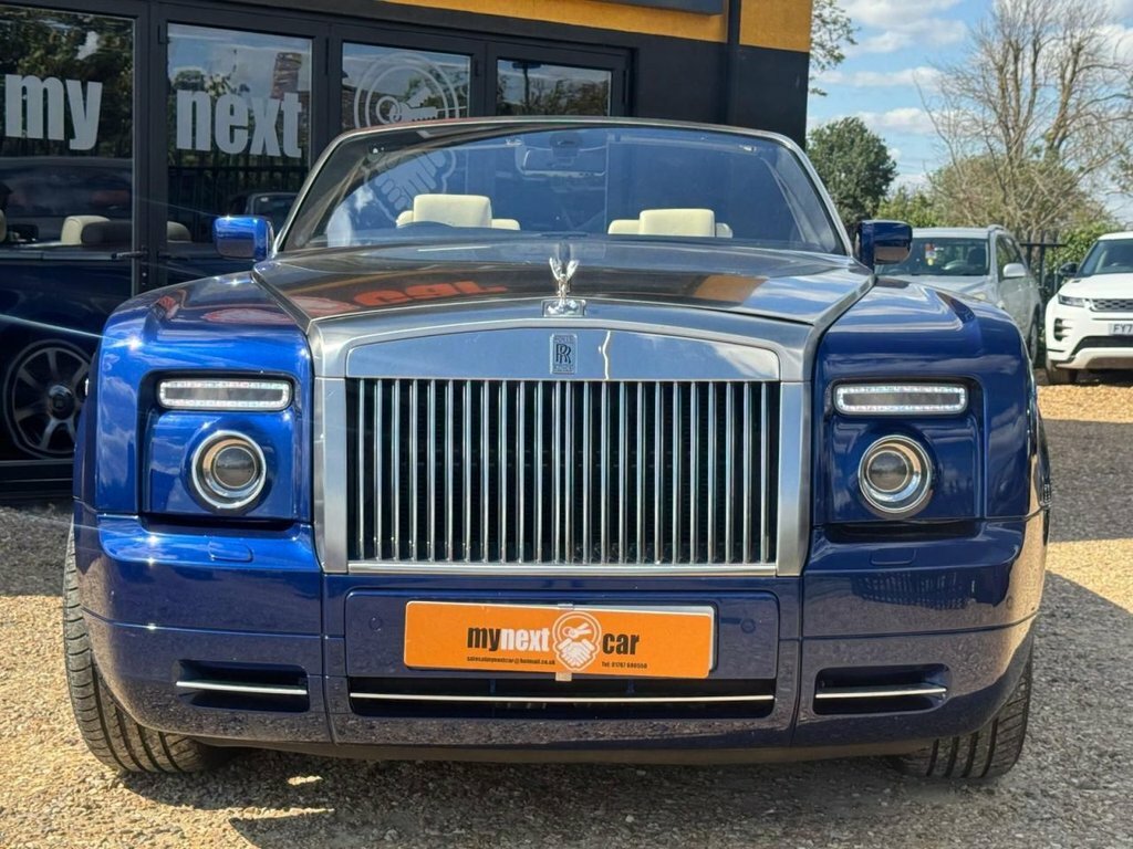 Rolls-Royce Phantom Convertible PA57OPA Blue #6
