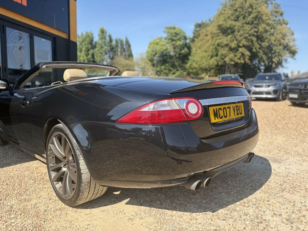 Jaguar XKR Convertible Black #6
