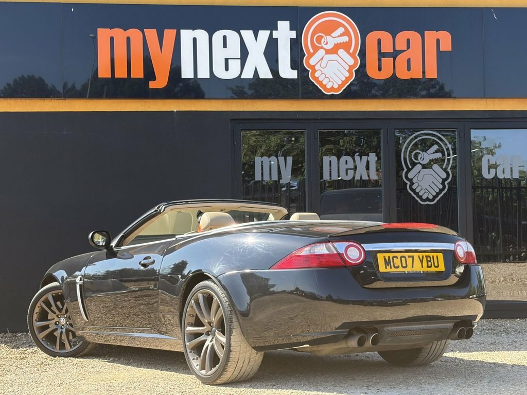 Jaguar XKR Convertible Black #5