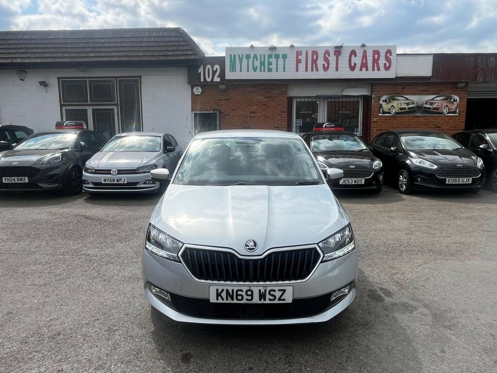 Skoda Fabia 1.0 Se Euro 6 Ss KN69WSZ Silver #2