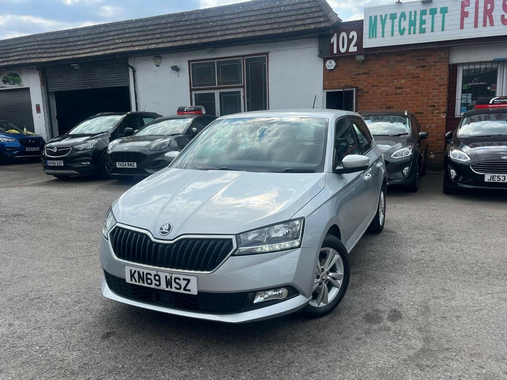 Skoda Fabia 1.0 Se Euro 6 Ss KN69WSZ Silver #3
