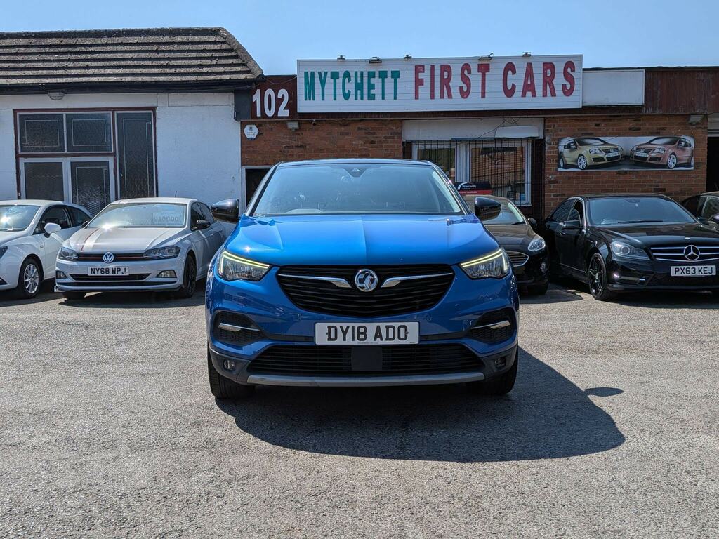 Vauxhall Grandland X 1.2 Turbo Elite Nav Euro 6 Ss DY18ADO Blue #2
