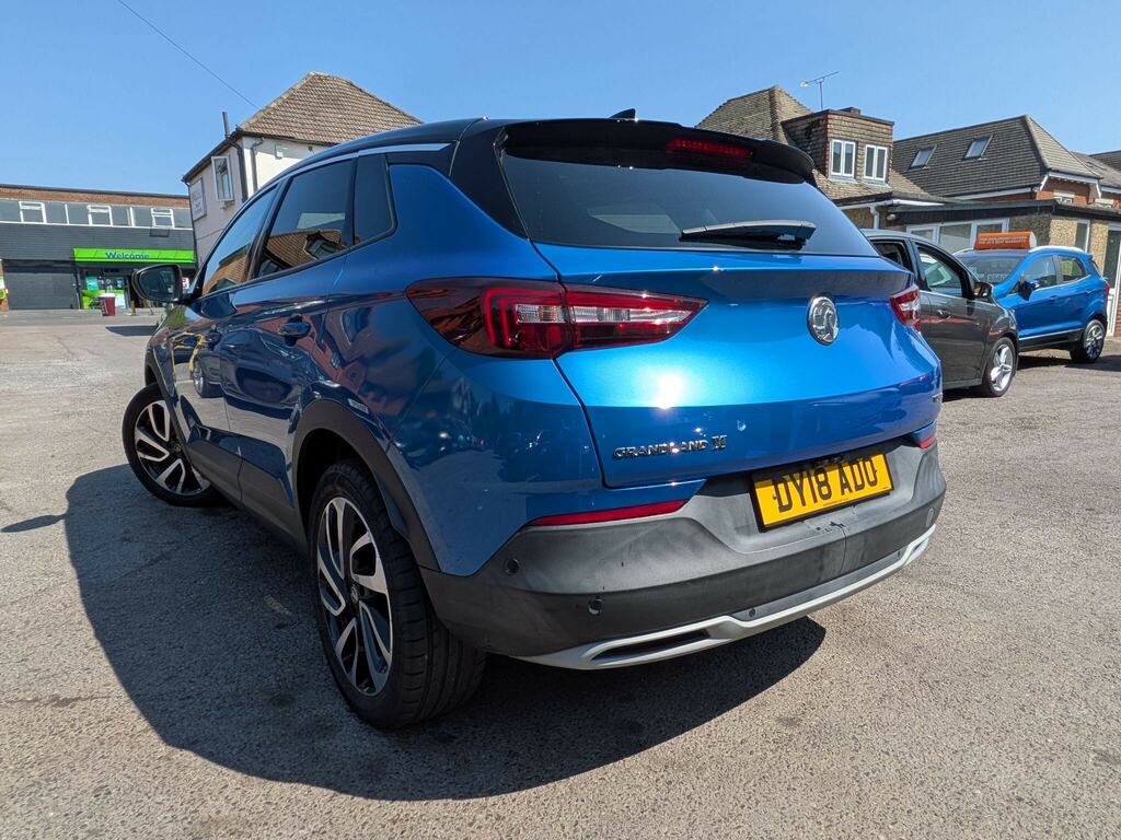Vauxhall Grandland X 1.2 Turbo Elite Nav Euro 6 Ss DY18ADO Blue #3