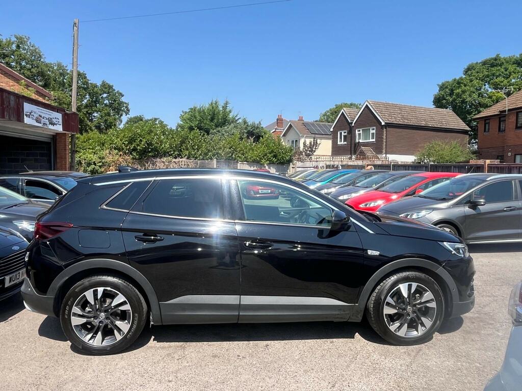 Vauxhall Grandland X 1.2 Turbo Sri Nav Euro 6 Ss RJ69OGZ Black #6