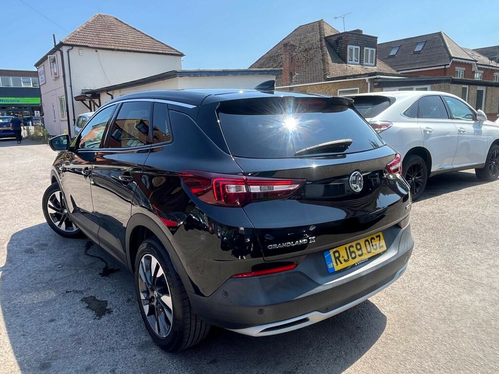 Vauxhall Grandland X 1.2 Turbo Sri Nav Euro 6 Ss RJ69OGZ Black #3