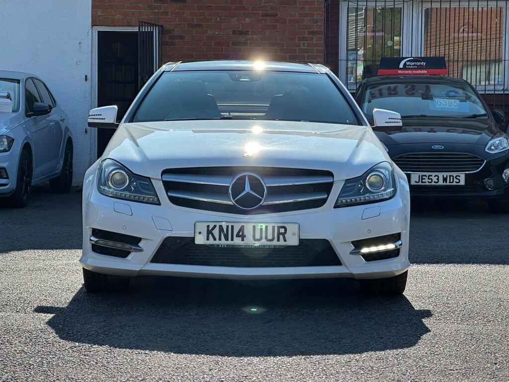 Mercedes-Benz C Class 2.1 C220 Cdi Amg Sport Edition G-tronic Euro 5 S KN14UUR White