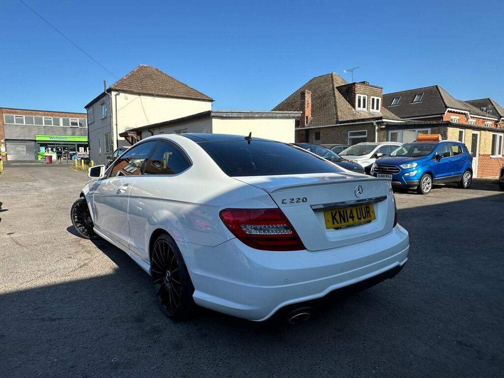Mercedes-Benz C Class 2.1 C220 Cdi Amg Sport Edition G-tronic Euro 5 S KN14UUR White #4