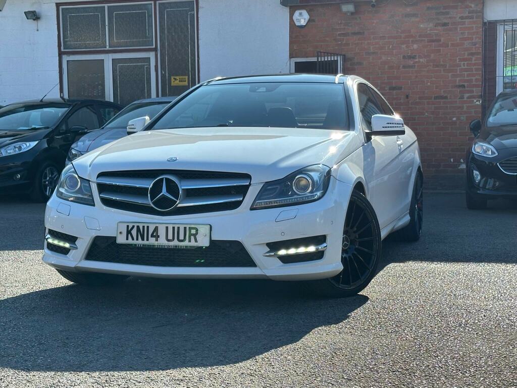 Mercedes-Benz C Class 2.1 C220 Cdi Amg Sport Edition G-tronic Euro 5 S KN14UUR White #2