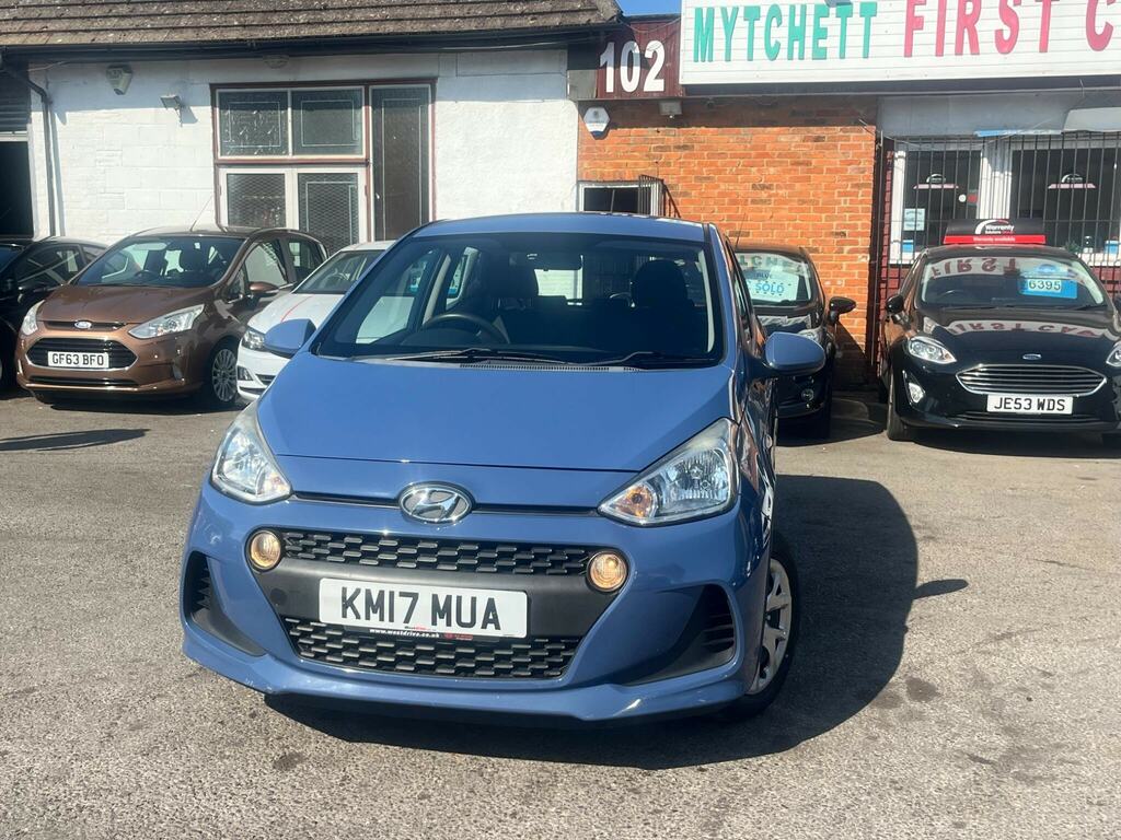Hyundai I10 1.0 Se Euro 6 KM17MUA Blue #2