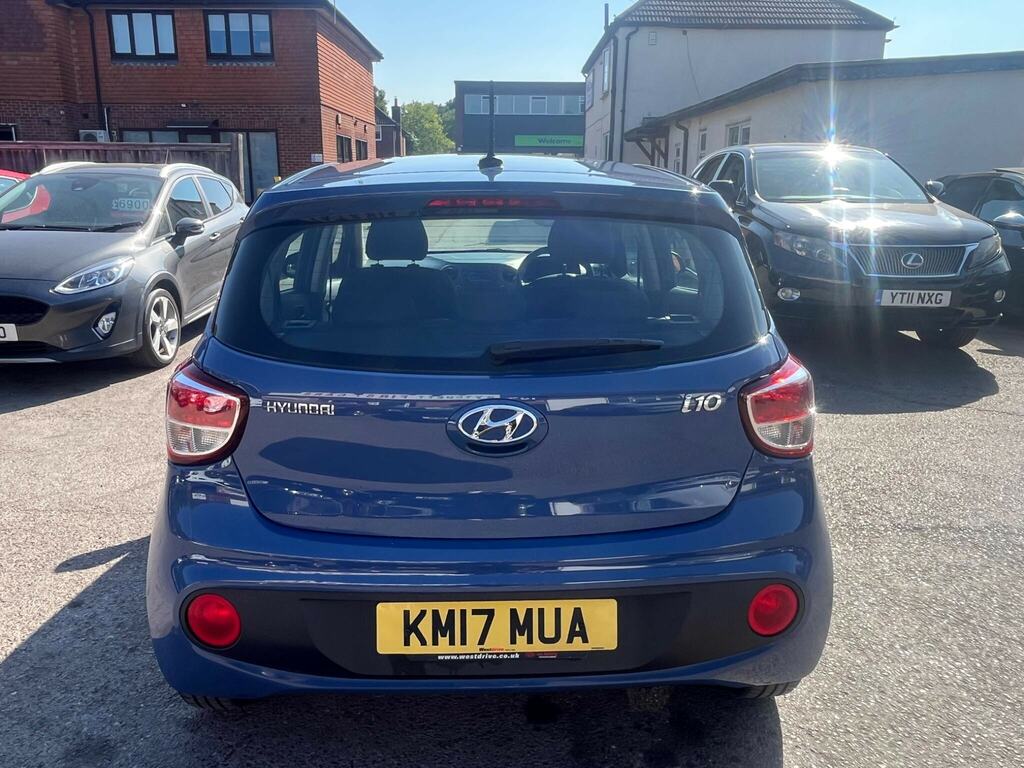 Hyundai I10 1.0 Se Euro 6 KM17MUA Blue #6