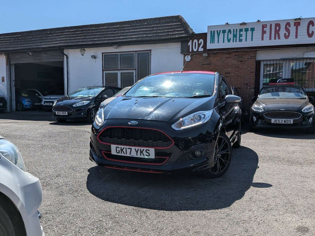Ford Fiesta 1.0T Ecoboost St-line Euro 6 Ss Black