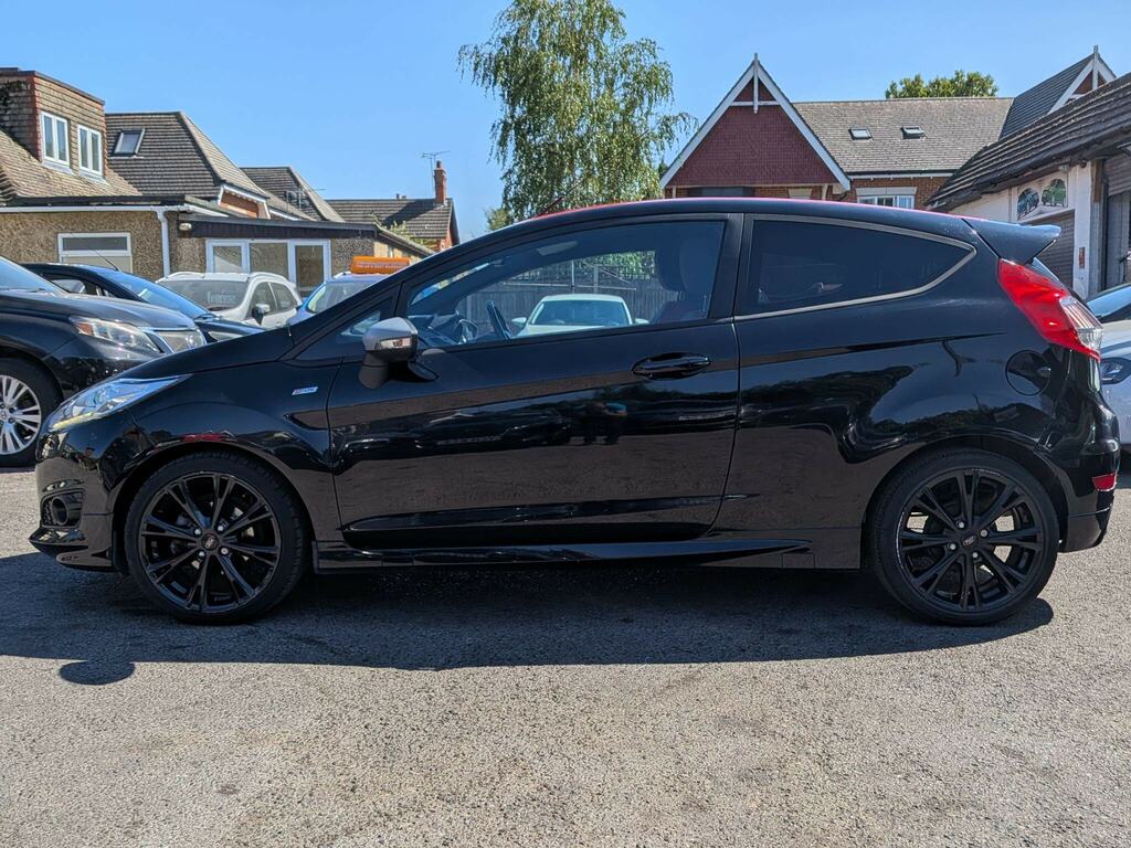 Ford Fiesta 1.0T Ecoboost St-line Euro 6 Ss Black #3