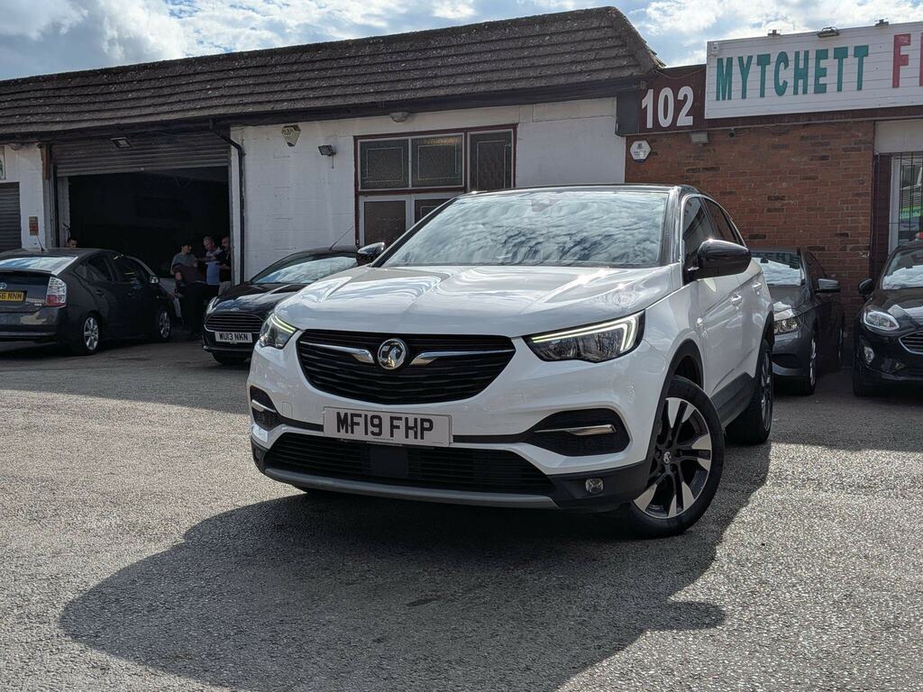 Vauxhall Grandland X 1.2 Turbo Sport Nav Euro 6 Ss White #3