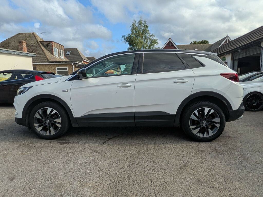 Vauxhall Grandland X 1.2 Turbo Sport Nav Euro 6 Ss White #5