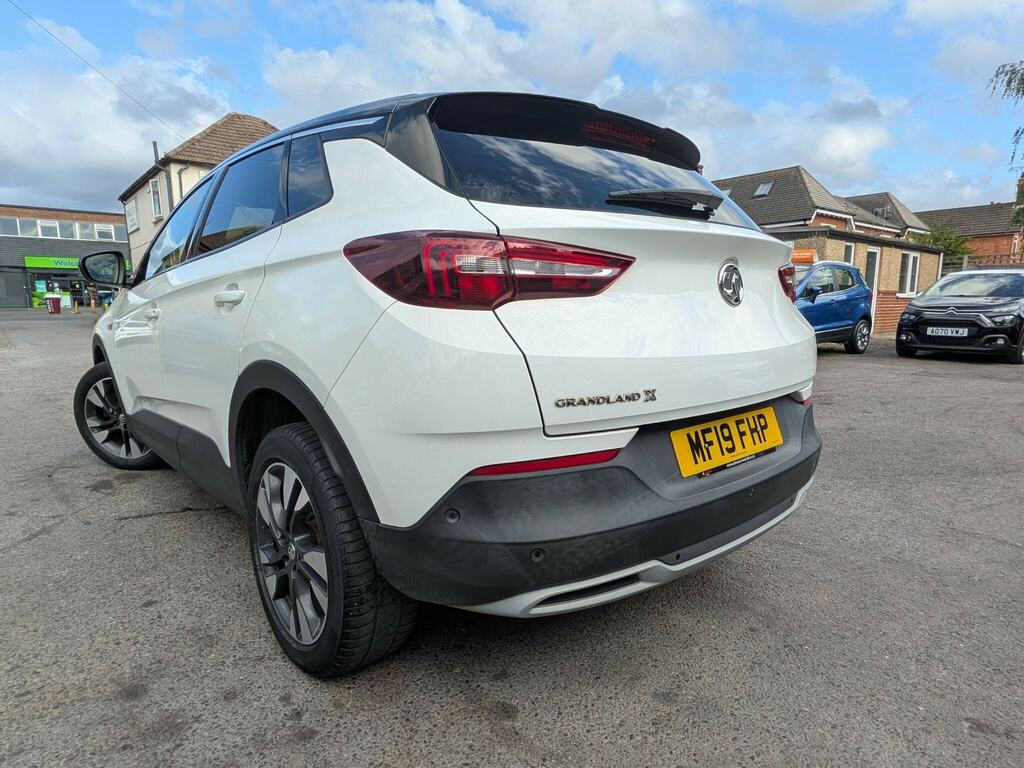 Vauxhall Grandland X 1.2 Turbo Sport Nav Euro 6 Ss White #4