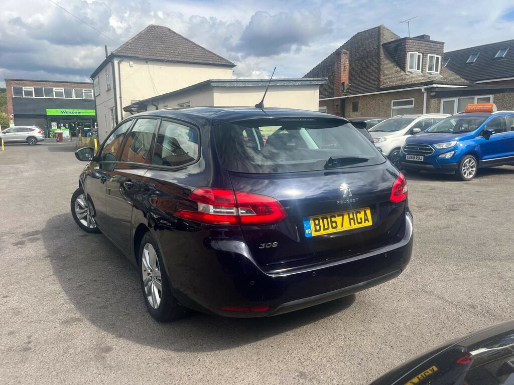 Peugeot 308 SW 1.2 Puretech Active Euro 6 Ss Blue #4