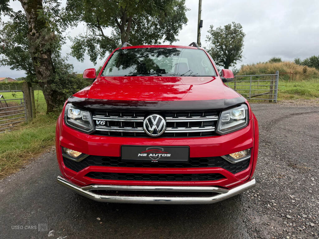 Volkswagen Amarok D Cab Pick Up Highline 3.0 V6 Tdi 224 Bmt 4M Red #5