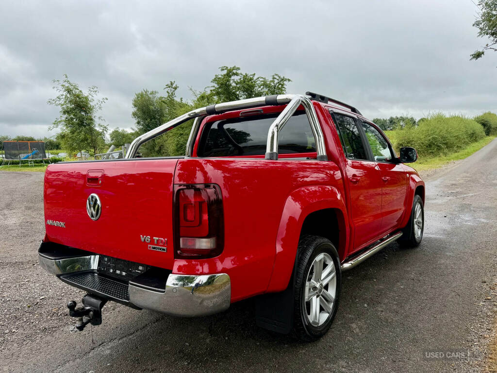 Volkswagen Amarok D Cab Pick Up Highline 3.0 V6 Tdi 224 Bmt 4M Red #3