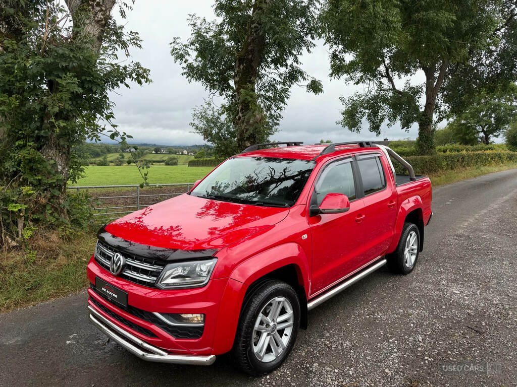 Volkswagen Amarok D Cab Pick Up Highline 3.0 V6 Tdi 224 Bmt 4M Red #6
