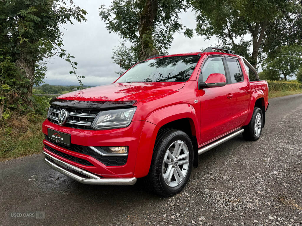 Volkswagen Amarok D Cab Pick Up Highline 3.0 V6 Tdi 224 Bmt 4M Red