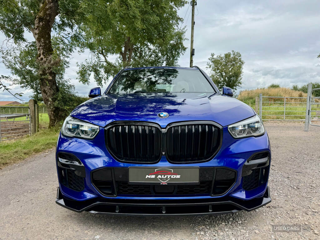 BMW X5 Xdrive40d Mht M Sport Blue #6