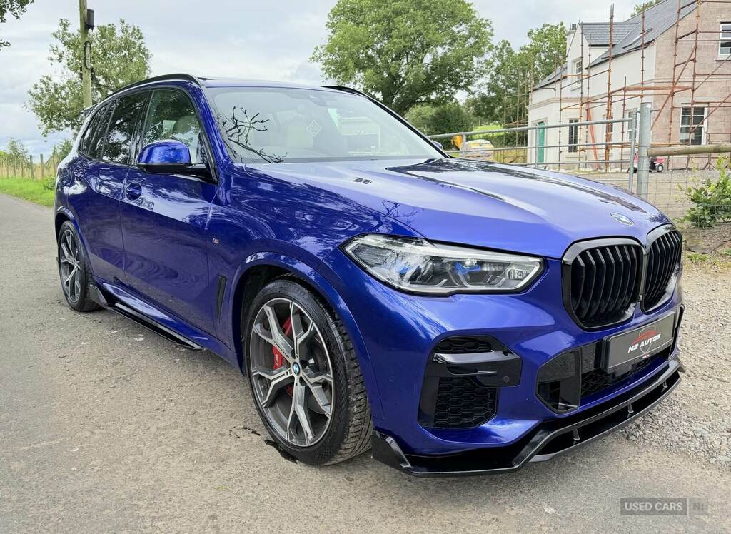 BMW X5 Xdrive40d Mht M Sport Blue #5