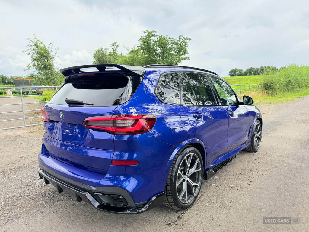 BMW X5 Xdrive40d Mht M Sport Blue #4