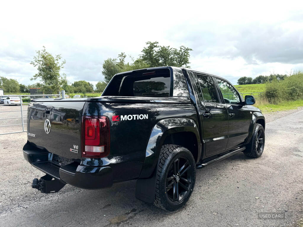 Volkswagen Amarok D Cab P Up Aventura Black Ed 3.0 V6 Tdi 258 4M At Black #4