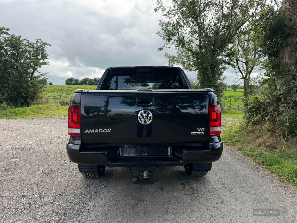 Volkswagen Amarok D Cab P Up Aventura Black Ed 3.0 V6 Tdi 258 4M At Black #3
