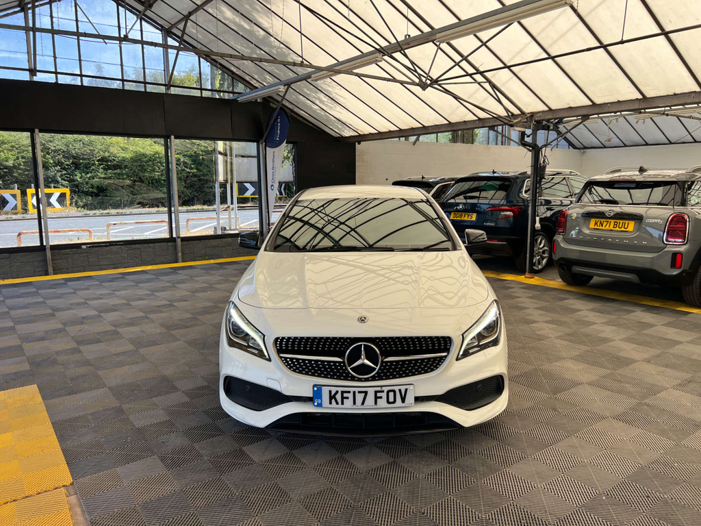 Mercedes-Benz CLA Class Cla 220 D Amg Line White #2