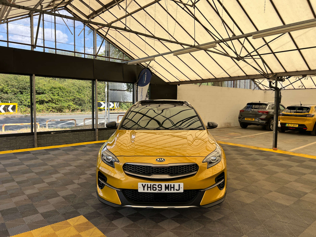 Kia Xceed Suv Yellow #2