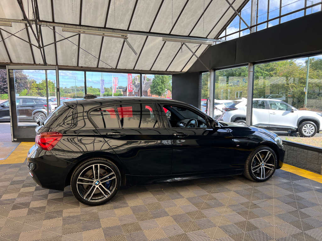 BMW 1 Series 118I M Sport Shadow Edition Black #3