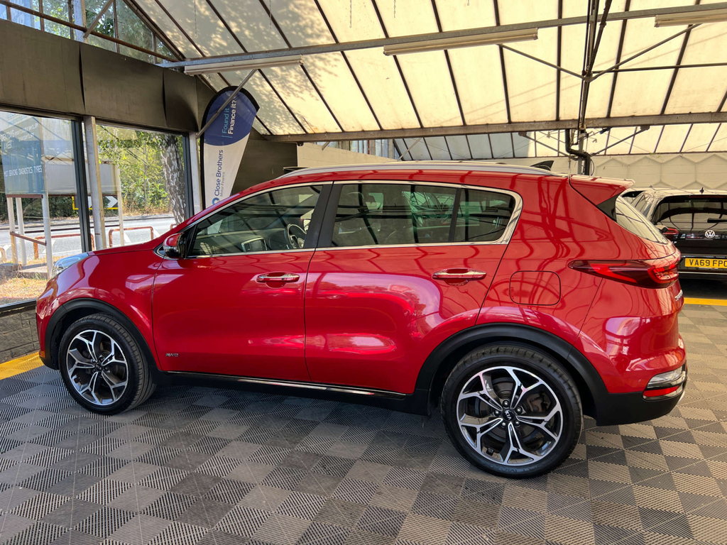 Kia Sportage Gt-line S Isg Red #4