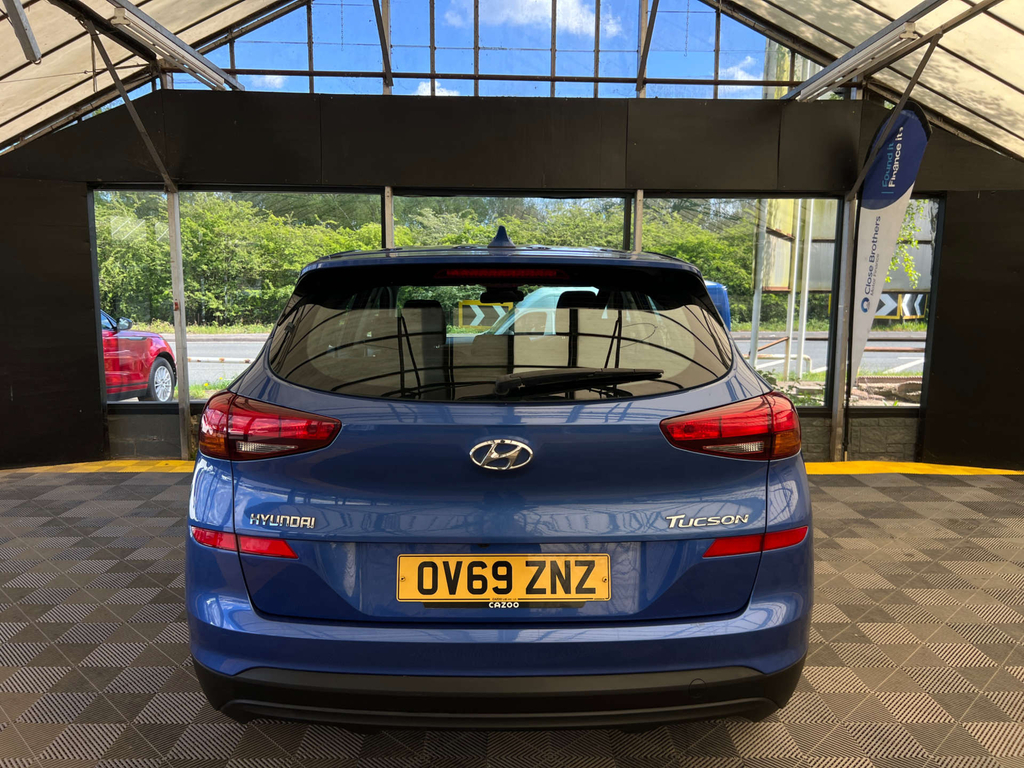 Hyundai Tucson 1.6 Gdi Se Nav 2Wd Blue #6