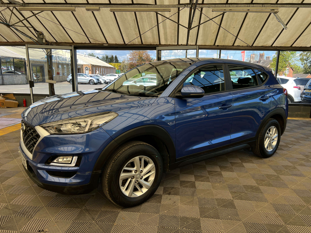 Hyundai Tucson 1.6 Gdi Se Nav 2Wd Blue #4