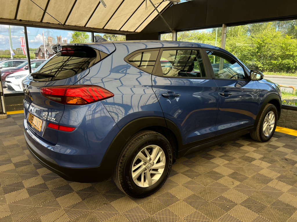 Hyundai Tucson 1.6 Gdi Se Nav 2Wd Blue #7