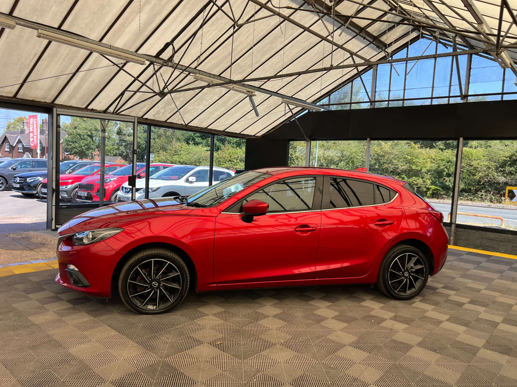 Mazda 3 Hatchback Red #3