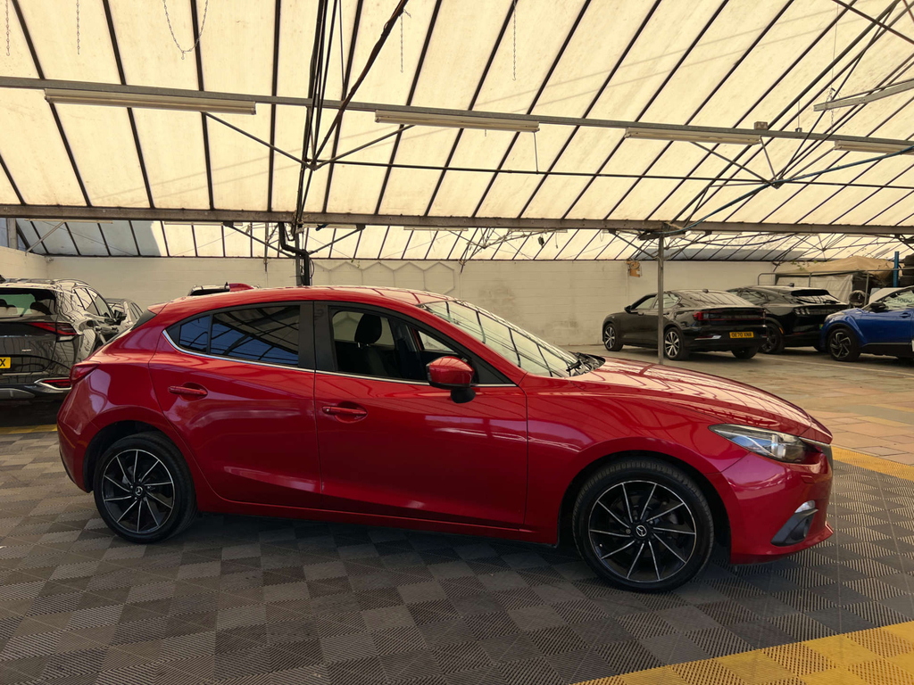 Mazda 3 Hatchback Red