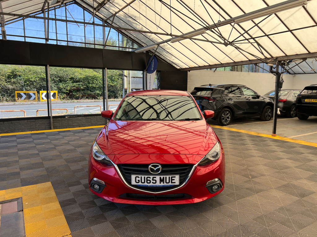Mazda 3 Hatchback Red #2