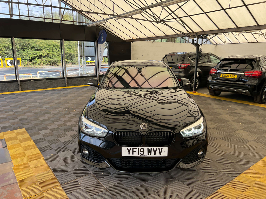 BMW 1 Series 118I M Sport Shadow Edition Black #2