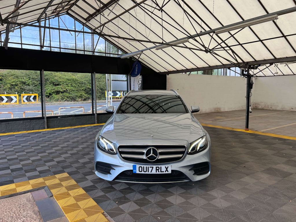 Mercedes-Benz E Class Estate OU17RLX Silver #2