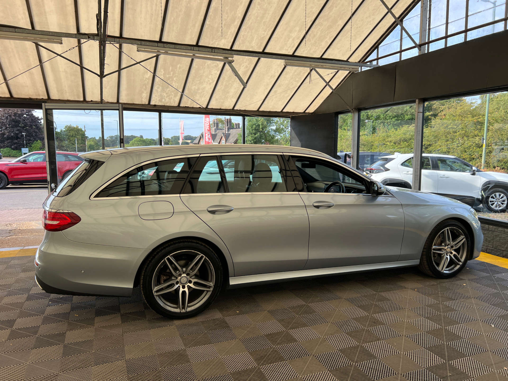 Mercedes-Benz E Class Estate OU17RLX Silver #5