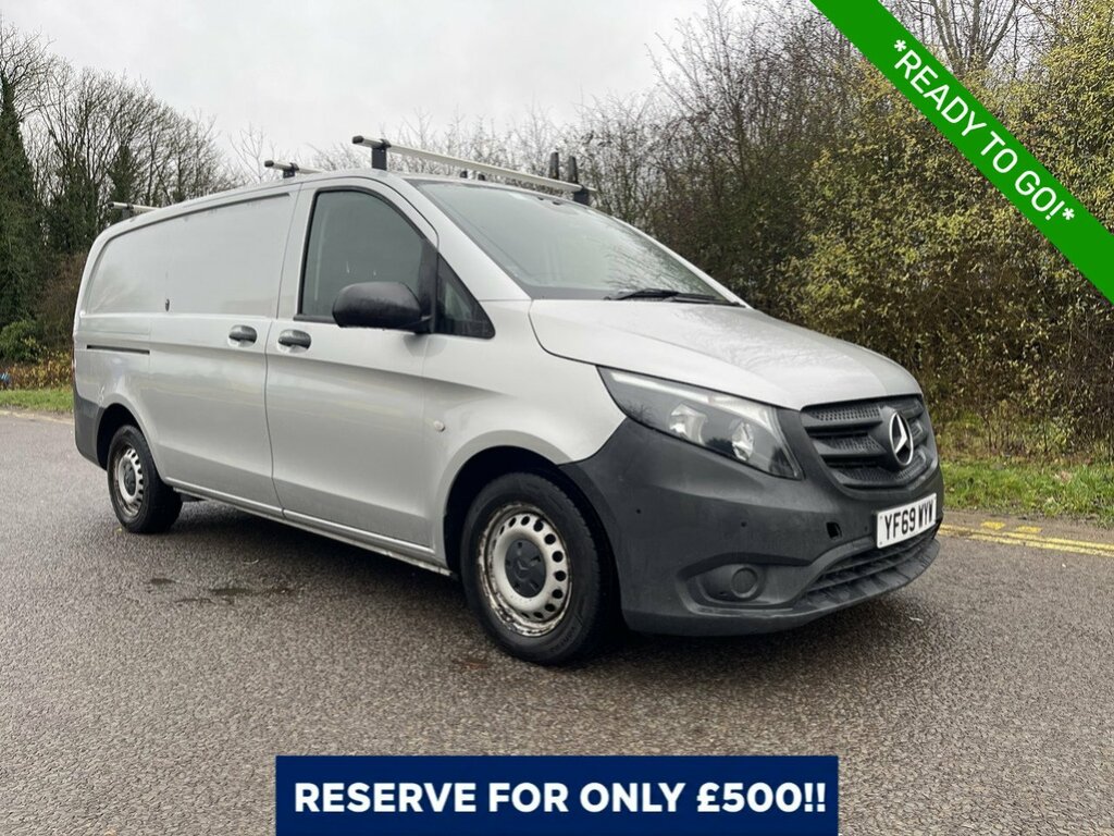 Mercedes-Benz Vito Vito Pure Panel Van 1 Silver #2