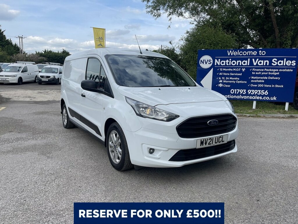 Ford Transit Connect 1.5 240 Ecoblue Trend L2 Euro 6 Ss WV21UCL White #2