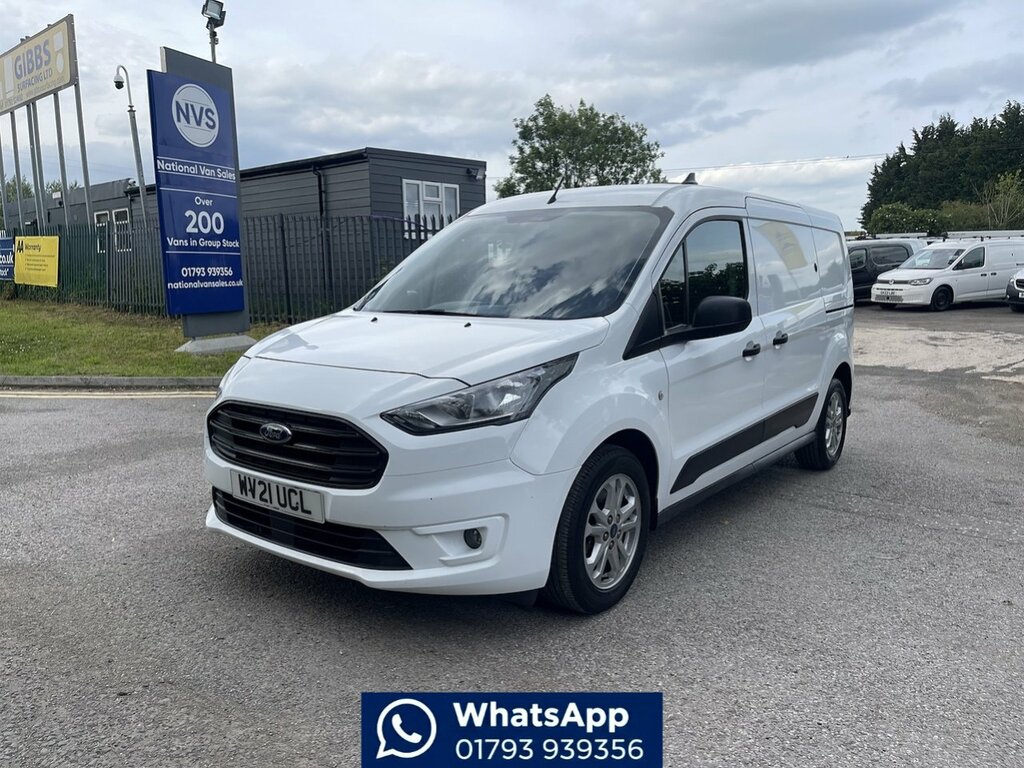 Ford Transit Connect 1.5 240 Ecoblue Trend L2 Euro 6 Ss WV21UCL White #3