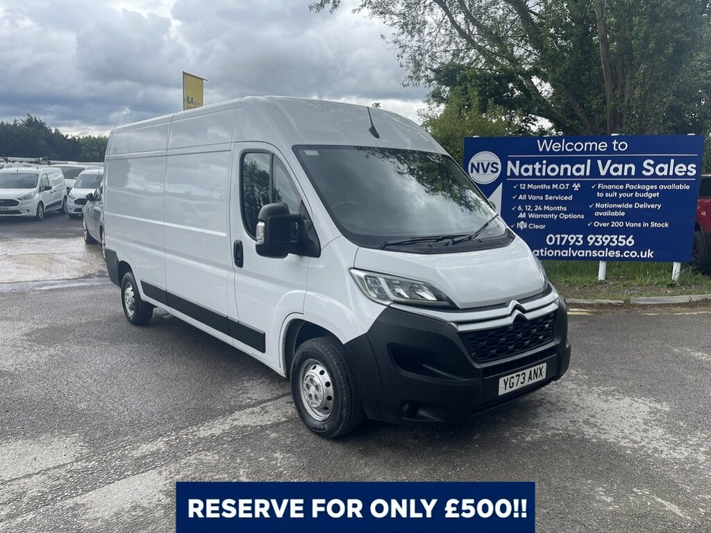 Citroen Relay 2.2 Bluehdi 35 Enterprise Edition L3 High Roof Eur YG73ANX White #2