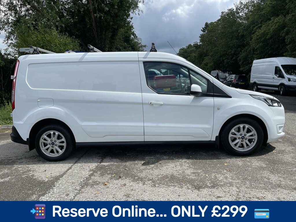 Ford Transit Connect 1.5 240 Ecoblue Limited L2 Euro 6 Ss LV21XYO White #3