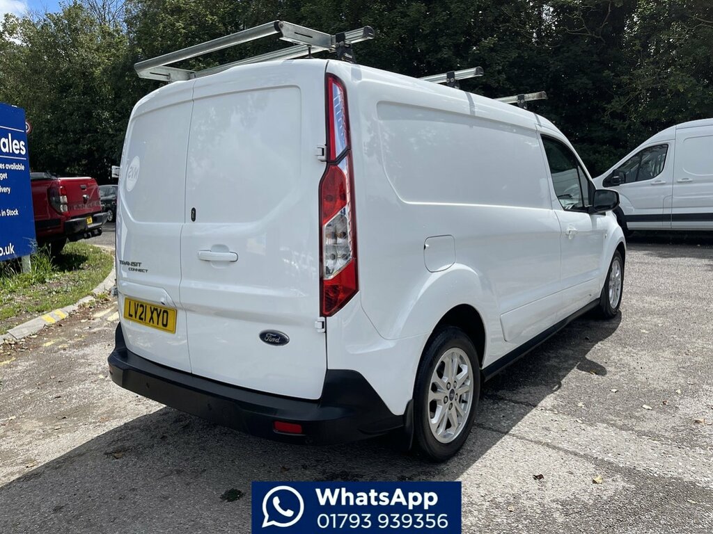 Ford Transit Connect 1.5 240 Ecoblue Limited L2 Euro 6 Ss LV21XYO White #2