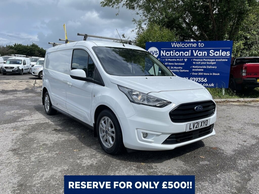 Ford Transit Connect 1.5 240 Ecoblue Limited L2 Euro 6 Ss White