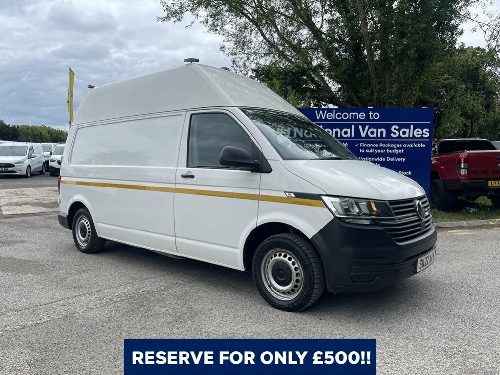 Volkswagen Transporter 2.0 Tdi T32 Startline 4Motion Lwb High Roof Euro 6 SK22XAY White #2